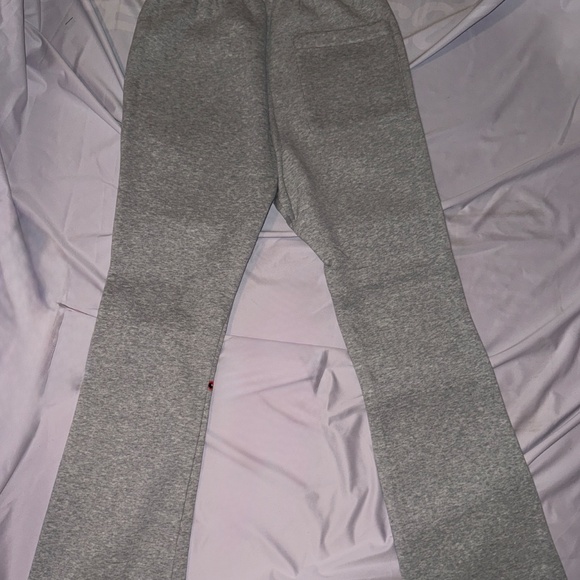 KDNK TRANSLUCENT SWEATSUIT Heather Grey/Black/Red Small, Medium and Large - Picture 8 of 9